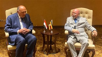 وزير الخارجية يلتقي نظيره الأوغندي على هامش قمة دول عدم الإنحياز بأوغندا