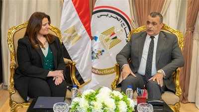 وزير الإنتاج الحربي  يستقبل وزيرة الهجرة لبحث التعاون لدعم المصريين بالخارج