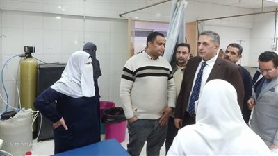 وكيل مديرية الصحة بكفر الشيخ  يفاجئ المستشفيات للتأكد من تقديم الخدمات الطبية للمواطنين