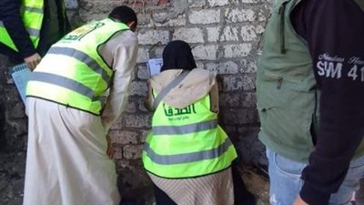 تركيب 70 وصلة مياه منزلية بالمجان للأسر الأكثر احتياجاً بالشرقية