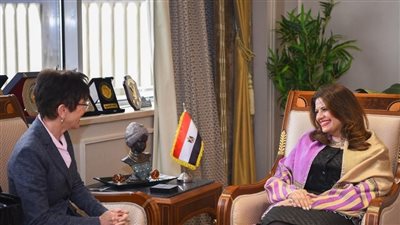 وزيرة الهجرة تستقبل سفيرة سويسرا لبحث سبل التعاون في الملفات المشتركة