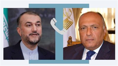 وزير الخارجية يتلقى اتصالا من وزير خارجية إيران