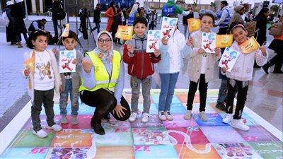 الأنشطة التوعوية لصندوق مكافحة الإدمان داخل معرض القاهرة الدولى للكتاب