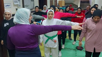 إنطلاق المشروع القومي لرياضة الفتاة والمرأة بمحافظة كفرالشيخ