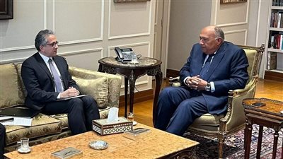 وزير الخارجية يستقبل مرشح مصر لمنصب مدير عام 