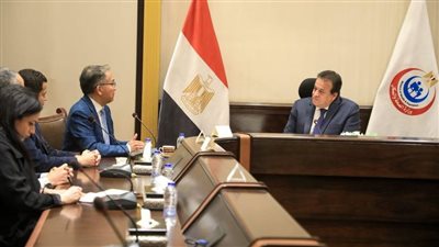 وزير الصحة يستقبل مؤسس الجمعية العالمية لزراعة كبد الأطفال
