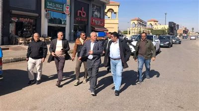 مسئولو الإسكان يتفقدون أعمال التطوير ورفع الكفاءة بالمناطق المختلفة بالعبور