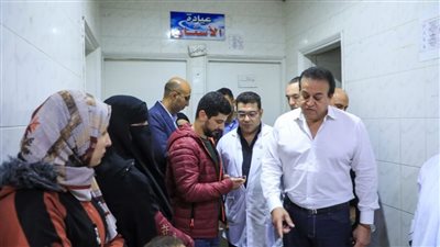 وزير الصحة يتفقد مستشفى قويسنا المركزي بالمنوفية ويوجه بفتح تحقيق لهذا السبب