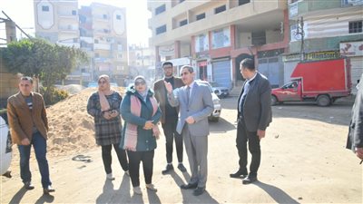 محافظ الغربية يتفقد أعمال الرصف والتطوير وتوافر السلع الغذائية الأساسية بالمنافذ بالسنطة