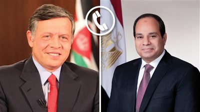 مستجدات الأوضاع في غزة.. مباحثات الرئيس السيسي والملك عبد الله 