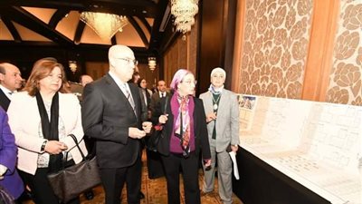 وزيرا الإسكان والبيئة يفتتحان معرض المشروعات المقدمة لمسابقة تصميم 