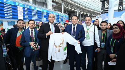 السرجاني يزور الوفد المصري في سوتشي