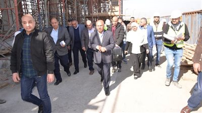 وزير النقل يتفقد مشروع تطوير الطريق الدائري حول القاهرة الكبرى