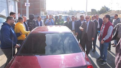 غلق عدد من المحال والمعارض لمخالفة القانون بكفرالشيخ 