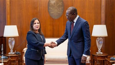رجا الوكيل سفيرة مصر بدولة البنين