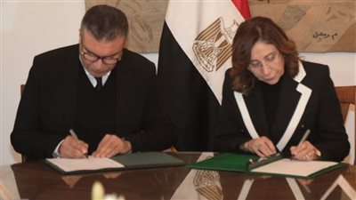 وزيرة الثقافة توقع بروتوكول تعاون مع اتحاد إذاعات وتليفزيونات التعاون الإسلامي