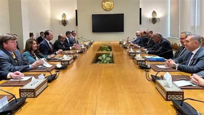 وزير الخارجية يستقبل وفداً من أعضاء لجنة الأمن الداخلي بمجلس النواب الأمريكي