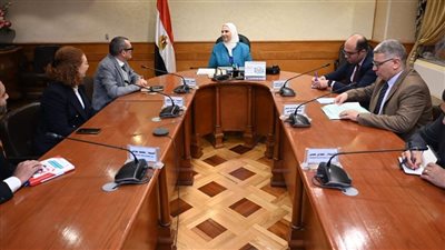 وزيرة التضامن تستقبل المدير المقيم لهيئة إنقاذ الطفولة لبحث تطوير منظومة الكفالة 