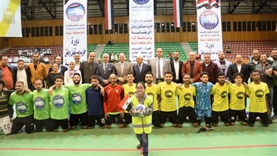 محافظ أسيوط وأمين حزب مستقبل وطن يشهدان نهائى تصفيات الدورة الرمضانية لكرة القدم