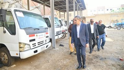 محافظ الغربية يجازي مدير الحملة الميكانيكية بقطور بخصم 3 أيام من راتبه