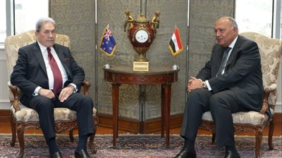 وزير الخارجية يستقبل وزير خارجية نيوزيلندا