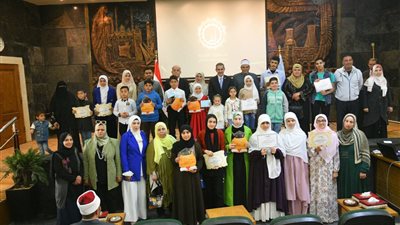 محافظ الغربية يكرم 52من حفظة القرآن الكريم في ختام مسابقة أهل القرآن