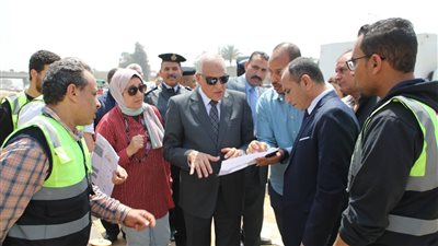 محافظ الجيزة يتفقد أعمال تطوير محور المنصورية من الطريق الدائري 