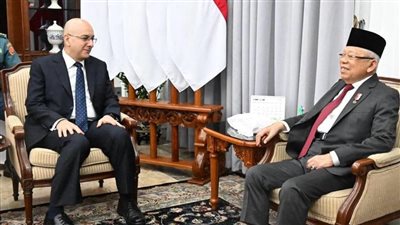 السفير المصري يلتقي بنائب رئيس جمهورية أندونيسيا