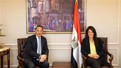 وزيرة التعاون تبحث مع المدير الإقليمى لمنظمة 