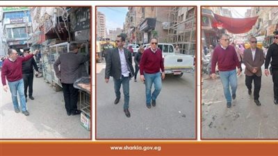 محافظ الشرقية يقود حملة مكبرة لرفع الإشغالات بشوارع مدينتي أبو كبير وههيا