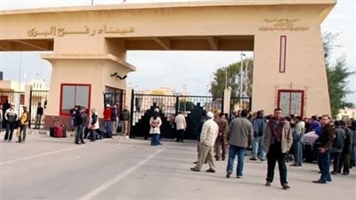 معبر رفح يستقبل الدفعة الـ44 من المصابين والجرحى الفلسطينيين