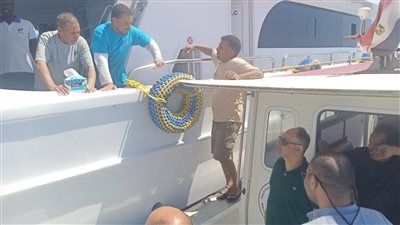 البيئة توجه برفع حالة الطوارئ تحسبا لحدوث أي تسريبات من السفينة الجانحة بخليج العقبة