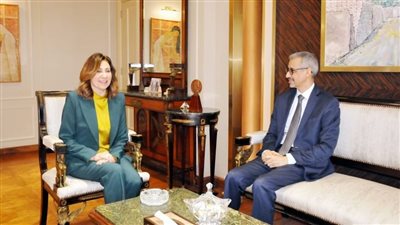 وزيرة الثقافة تستقبل المدير العام للمنظمة العربية للتربية والعلوم لبحث سبل التعاون المشترك