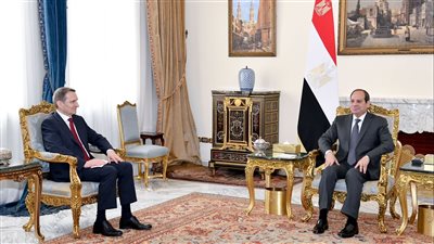 الرئيس السيسي يبحث مع رئيس جهاز الاستخبارات الخارجية الروسية التطورات الإقليمية والدولية