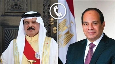 الرئيس السيسي يهنيء عاهل البحرين بعيد الفطر
