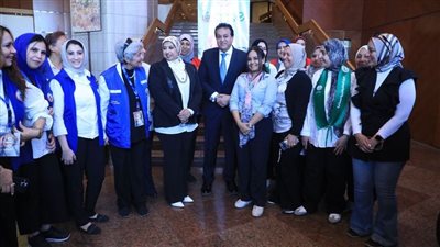 فحص طبي لـ 500 مواطن وتقديم الخدمات التوعوية لـ1000 آخرين من رواد  مكتبة الإسكندرية