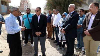 محافظ الشرقية يتفقد طريق مصرف اكوه ويوجه بإعادة تخطيط محور الرملية