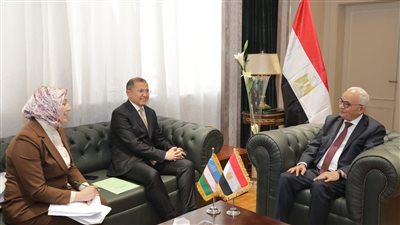 وزير التعليم يستقبل سفير دولة أوزبكستان لبحث سبل تعزيز أوجه التعاون
