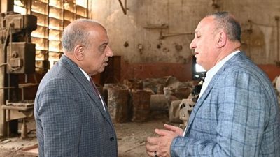 وزير قطاع الأعمال يتفقد أعمال تطوير مصانع شركة النصر لصناعة المواسير