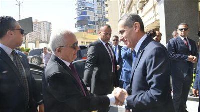 محافظ الغربية يستقبل وزير التعليم في مستهل زيارته للمحافظة 
