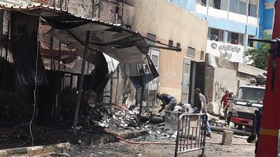 السيطرة على حريق السجل المدني بقسم اول شبرا الخيمة 