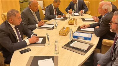 شكري و بوريل يؤكدان مجددا على موقفهما الرافض لشن إسرائيل عملية عسكرية برية في مدينة رفح