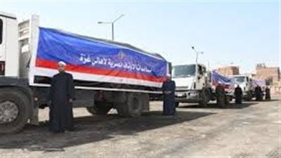 الأوقاف: إرسال 20 طنا من المساعدات الغذائية إلى قطاع غزة