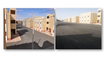 الإسكان: جار تنفيذ محور الخارجة / سوهاج بمحافظة الوادى الجديد 