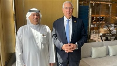 وزير الزراعة يلتقي نظيره الأردني ورئيس الهيئة العربية للاستثمار والإنماء الزراعي 