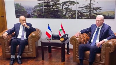 قبل مؤتمر باريس.. وزير خارجية لبنان يلتقي المبعوث الخاص للرئيس الفرنسي 