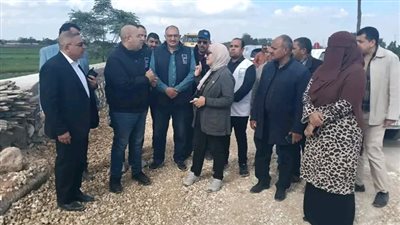 جولة ميدانية لنائب محافظ الجيزة بمركز منشأة القناطر