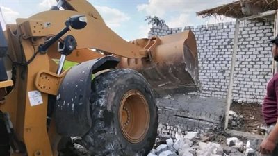 حملات لإزالة حالات التعدي على الأراضي الزراعية والبناء المخالف بالإسكندرية