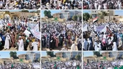 انطلاق مواكب يوم الاصطفاف الوطني لدعم القوات المسلحة السودانية