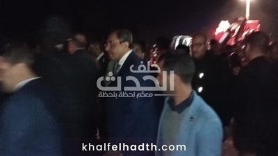 مصرع 6 أشخاص.. محافظ قنا يتابع ميدانيا حادث انقلاب ميكروباص في ترعة بقرية الجبلاو | صور 